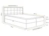 AX LIVING Boxspringbett 180x200 mit Bettkasten Vendio in Produktbild-Vorschau 5