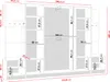 KIER FURNITURE Kleiderschrank, Eiche Craft Golden + Produktbild-Vorschau 2