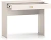 A beige vanity desk with an open drawer and a gold knob, shown from a front-facing angle against a white background. Náhled obrázku produktu