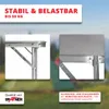 Grafner Campingtisch klappbar 80x60x70cm Aluminium, stabil Produktbild-Vorschau 5