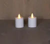 Batterijverlichting 2 kaarsen wit met bewegende vlam Anna's Productafbeelding-voorbeeld 1