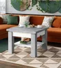 All4All Multifunktionaler Couchtisch Claris - Beton+Weiß, Produktbild-Vorschau 6