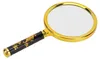 100-mm-Lupe mit goldenem Drachenmuster am Griff, 10-fache Produktbild-Vorschau 2