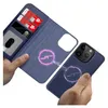 2in1 Magnet Wallet Handyhülle für iPhone 14 Pro Hülle RFID Produktbild-Vorschau 2