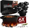 Gusskönig 6er Mini Dutch Oven-Set Rezeptbuch Produktbild-Vorschau 1