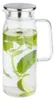 APS 10792 Saft-/Wasserkanne, Glas/Edelstahl, 1,5 Liter, Ø Produktbild-Vorschau 2