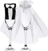 Decorazioni in vetro per lo sposo e la sposa come Anteprima dell’immagine prodotto 2