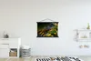 MuchoWow® Textilposter Koi-Karpfen in einem Teich mit Produktbild-Vorschau 2
