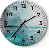 Wanduhr - Rund - Glasuhr - Abstraktion modern - 30x30cm - Produktbild-Vorschau 1
