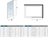 AICA walk in Dusche 30x200cm 10mm NANO ESG-Glas Produktbild-Vorschau 7