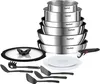 Tefal L897SF, Gemischtes Set, Edelstahl, Edelstahl, Glas, Produktbild-Vorschau 1