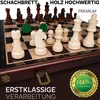 APEQi® Premium Schach - Schachspiel Holz hochwertig Produktbild-Vorschau 3