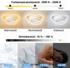 Smart LED Deckenleuchte Ø50cm, Moderne Ring Deckenlampe mit Produktbild-Vorschau 3