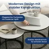 Konferenčný stolík set 2 z dreva Stôl do obývačky Moderný Náhľad obrázku produktu 10