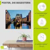 ARTland Poster Hamburg Wasserschloss in Speicherstadt 2 Produktbild-Vorschau 2