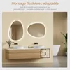 S'AFIELINA Miroir de salle de bain, Interrupteur LED Voir les images du produit 9