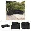 The Living Store 6-tlg. Garten-Lounge-Set mit Kissen Poly Produktbild-Vorschau 1