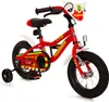 Kinderfahrrad 12 Zoll FEUERWEHR rot weiß gelb Stützräder Produktbild-Vorschau 2