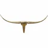 WOHNLING Deko Geweih Bull M WL1.392 Gold 100 cm Aluminium Produktbild-Vorschau 5