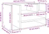 vidaXL Schreibtisch-Organizer Räuchereiche 44,5x24x25 cm Produktbild-Vorschau 8