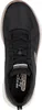 A top-down view of a black Skechers sneaker. Voir les images du produit