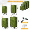 KESSER® Set de 4 valises rigides Set de valises rigides Set Voir les images du produit 2