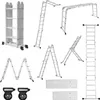 XMTECH 470 cm rebrík Viacúčelový skladací rebrík Kĺbový Náhľad obrázku produktu 1