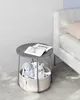 Tavolino VASAGLE, rotondo, con cestino, Ø45 cm, grigio Anteprima dell’immagine prodotto 16