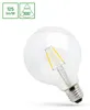 LED E27 8W 230V AC Bianco caldo FILAMENTI COG 1000 Lumen Anteprima dell’immagine prodotto 4