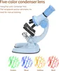 Microscopio de juguete, herramienta educativa y biológica Vista previa de la imagen del producto 5