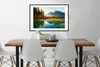 MuchoWow® Gerahmtes Poster See - Wald - Berge - Natur - Produktbild-Vorschau 3