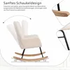 Schaukelstuhl Mid-Century Modern Nursery Schaukelsessel Produktbild-Vorschau 4