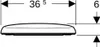 A technical drawing showing the dimensions of a product. Anteprima dell’immagine prodotto