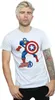 Marvel - "The First Avenger" T-Shirt für Herren BI5871 (L) Produktbild-Vorschau 2