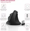 Hama Vertikale ergonomische Funkmaus EMW-500, Schwarz Produktbild-Vorschau 7