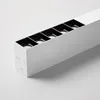 A white, rectangular LED ceiling light with multiple light sources is shown against a light gray and white background. Anteprima dell’immagine prodotto
