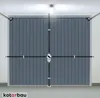KOTARBAU® Zámok garážových dverí 60 mm sada oceľového zámku Náhľad obrázku produktu 2