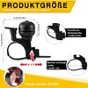Fahrradklingel 120 dB extra laut, Kupfer Metall schwarz, Produktbild-Vorschau 4