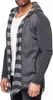 Red Bridge Herren Groovy Scarf Strickjacke Anthrazit S Produktbild-Vorschau 2