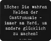 Mr. & Mrs. Panda Mousepad Spruch Koch Helden - Schwarz - Produktbild-Vorschau 1
