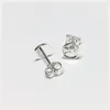 Engel als Ohrstecker 925/- Silber rhod rund 6mm Produktbild-Vorschau 3