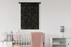 MuchoWow® Wandteppich Wandbehang Muster - Sterne - Gold Produktbild-Vorschau 2