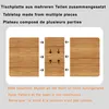 Flieks Ausziehbarer Esstisch 120/160x80x76 cm, Küchentisch Produktbild-Vorschau 6