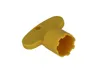 A yellow plastic tool with a T-shaped handle and a socket end, isolated on a white background. Produktbild-Vorschau