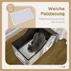 PawHut Katzenhöhle, Katzenhaus mit Kratzfläche, Produktbild-Vorschau 5