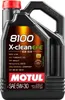 A black plastic jug of Motul 8100 X-Clean EFE C2/C3 5W30 motor oil. Náhľad obrázku produktu
