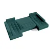 FEDVE Ecksofa Big Sofa Eckcouch mit Schlaffunktion DHAKA U Produktbild-Vorschau 3