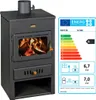 EEK A - Wasserführender Kaminofen Prity K1 W8 - 6.1 + 7 Kw Produktbild-Vorschau 1