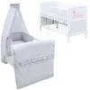 Baby-Delux Babybett Kinderbett Natalie Princess 70x140 Weiß Produktbild-Vorschau 1