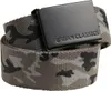 Pánský opasek Urban Classics Canvas Belt grey camo/black - Náhled obrázku produktu 2